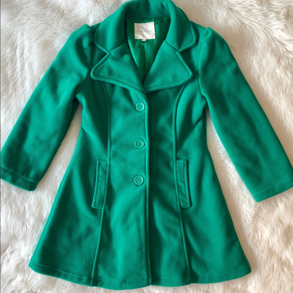Copper Key Green Coat Girls’ Size 7/8